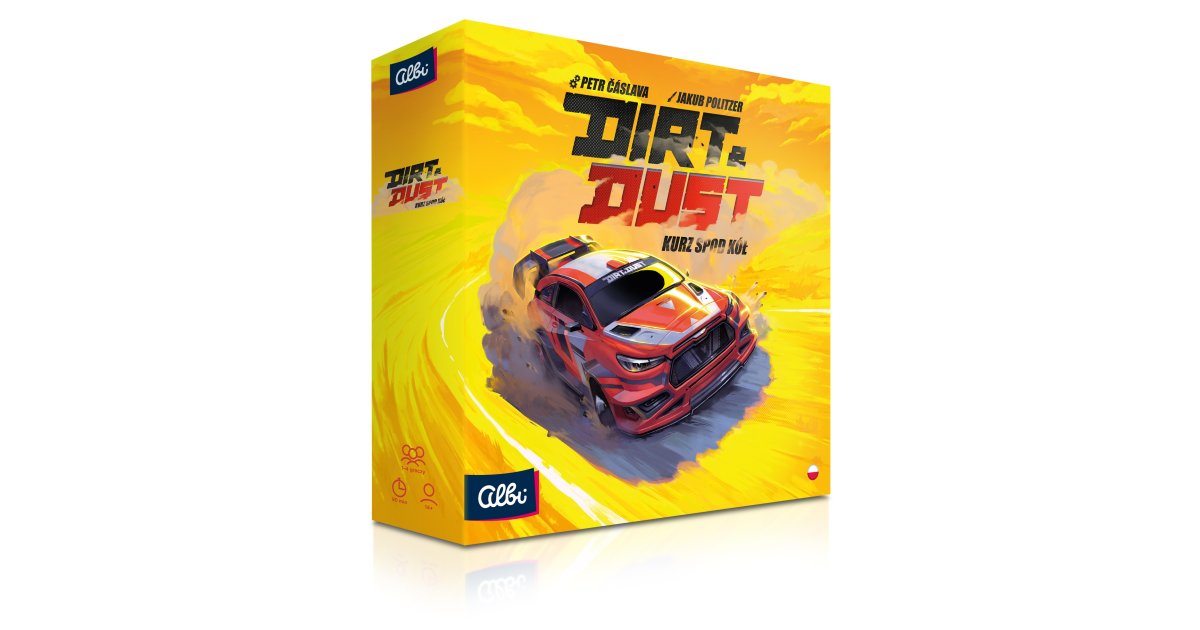 Gra planszowa Dirt & Dust – Albi Polska za 50 zł (–58%, najtaniej w historii)