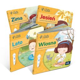 Zestaw 4 miniksiążeczki Pory roku