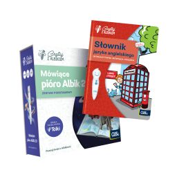Słownik j. angielskiego + Pióro Albik 2.0