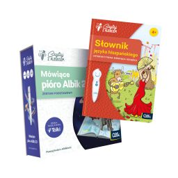 Słownik j. hiszpańskiego + Pióro Albik 2.0
