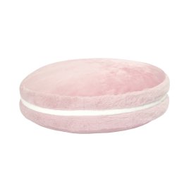 Poduszka okrągła - Różowy makaronik
