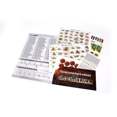                             Gloomhaven Stickers (ZESTAW NAKLEJEK)                        