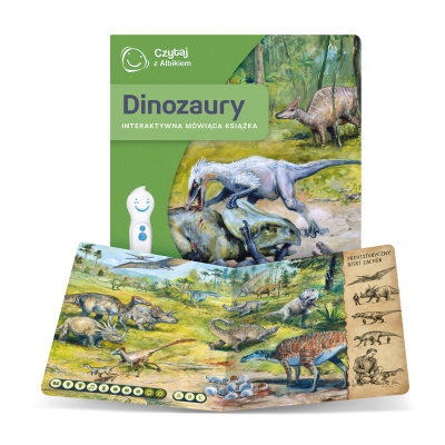                             Książka Dinozaury                        