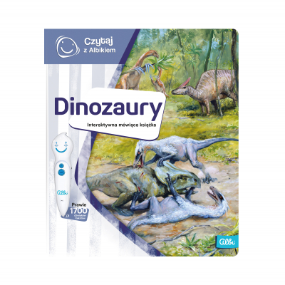                             Książka Dinozaury                        