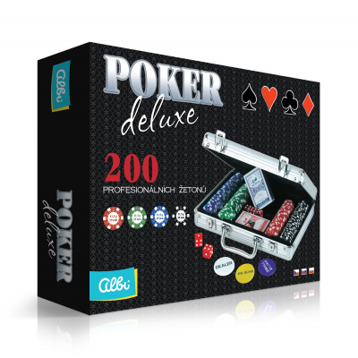 Poker deluxe 200 żetonów                    