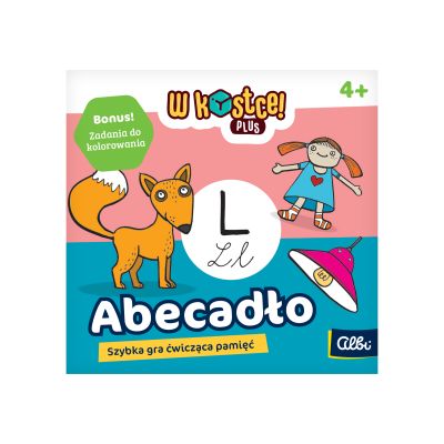                             W kostce! PLUS - Abecadło                        