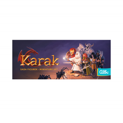                             Karak - 6 figurek bohaterów                        