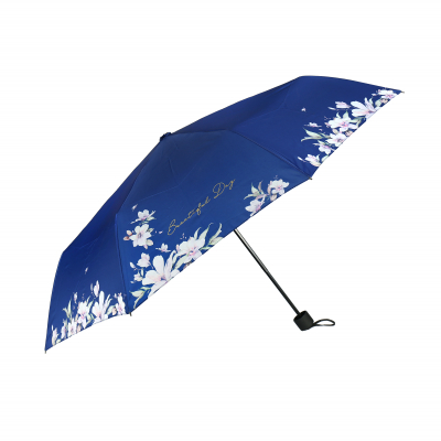                             Parasol - Niebieski kwiat                        