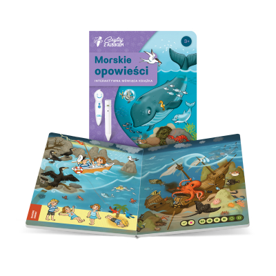                             Książka Morskie opowieści  3+                        