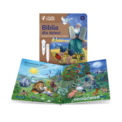                             Książka Biblia dla dzieci  4+                        