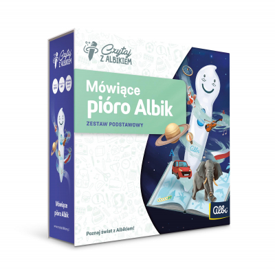                             Biblia dla dzieci + Pióro Albik wersja 1.0                        