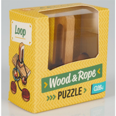 Wood &amp; Rope puzzle - Loop                    