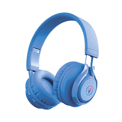                             Słuchawki bezprzewodowe - niebieskie                        
