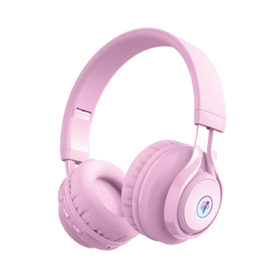                             Słuchawki bezprzewodowe - różowe                        