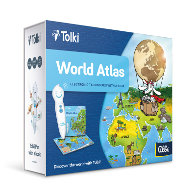 Tolki Zestaw World Atlas EN                    