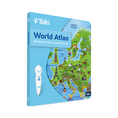                             Tolki Zestaw World Atlas EN                        