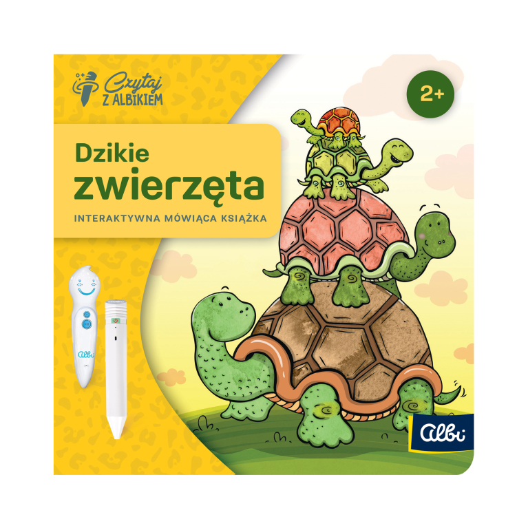                             Miniksiążka Dzikie zwierzęta  2+                        