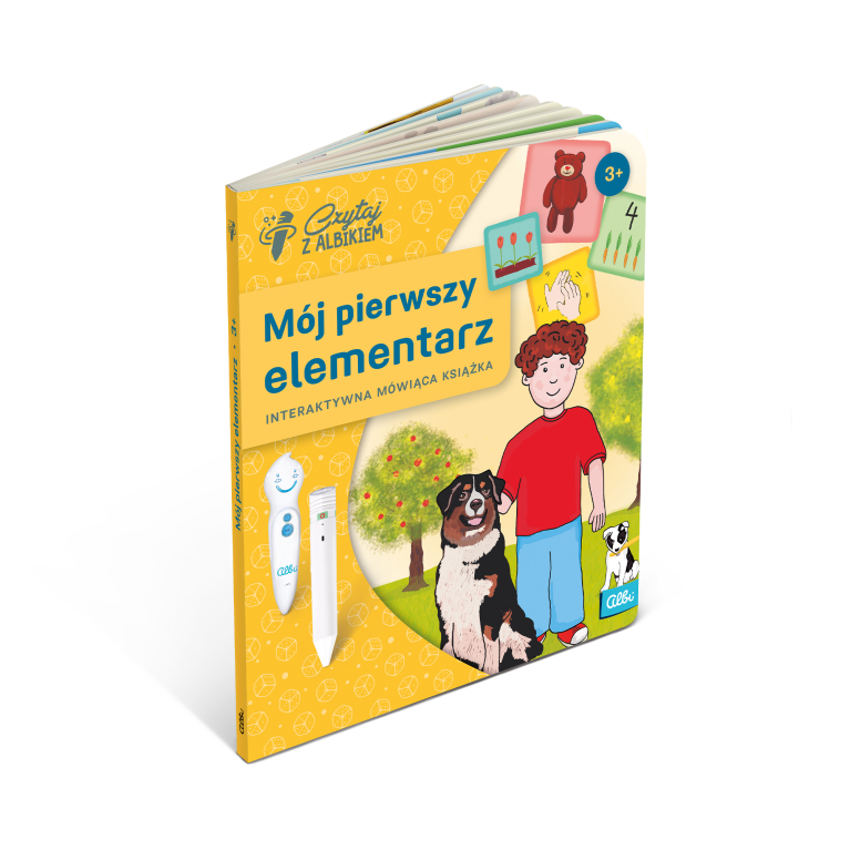                             Książka Mój pierwszy elementarz  3+                        