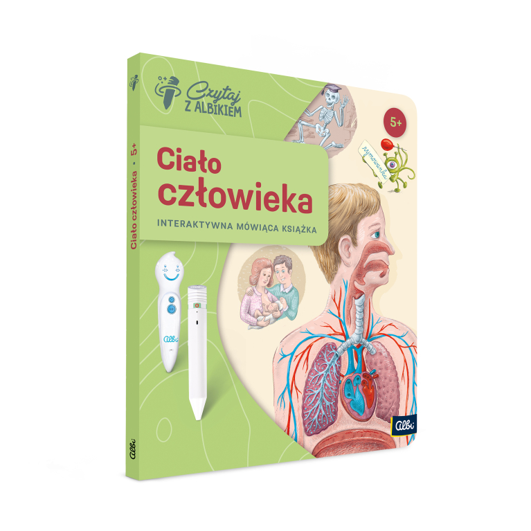 Książka Ciało człowieka  5+                    