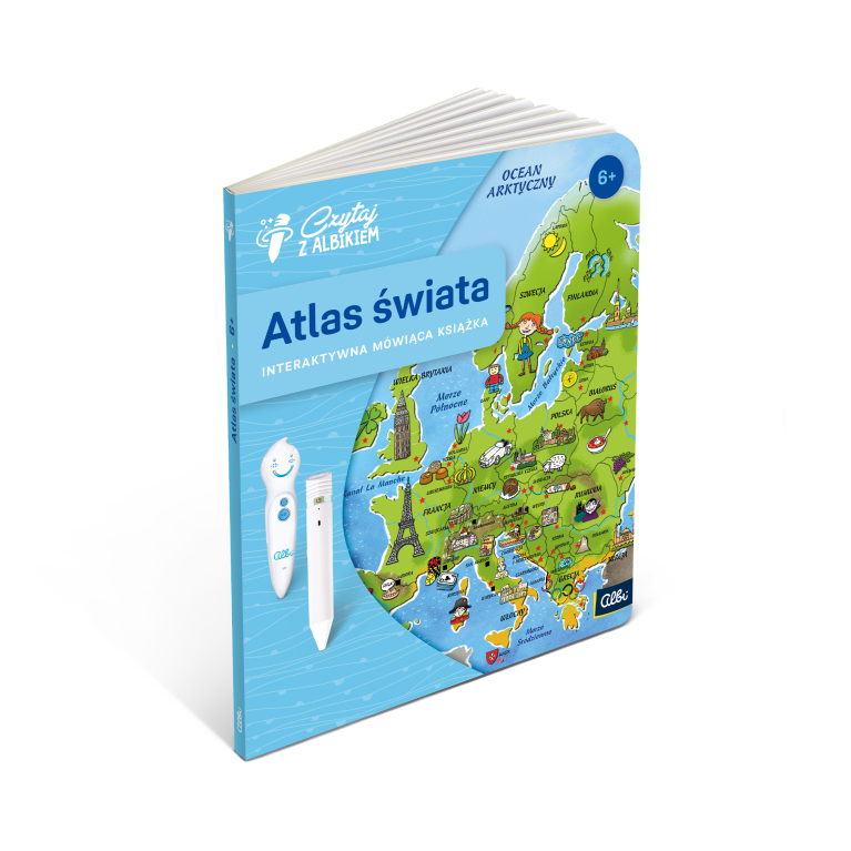                             Książka Atlas świata  6+                        