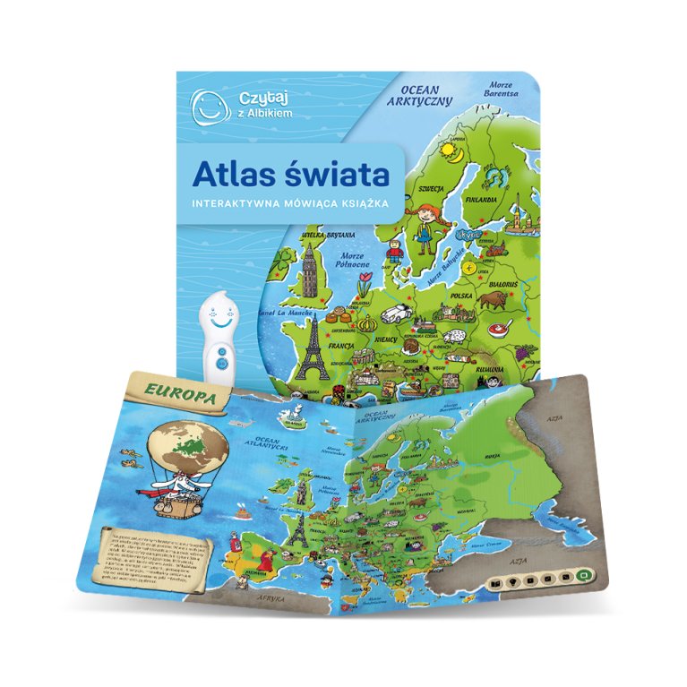                             Książka Atlas świata  6+                        