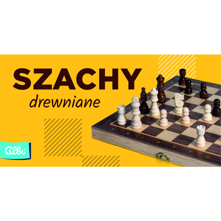                             Szachy drewniane                        