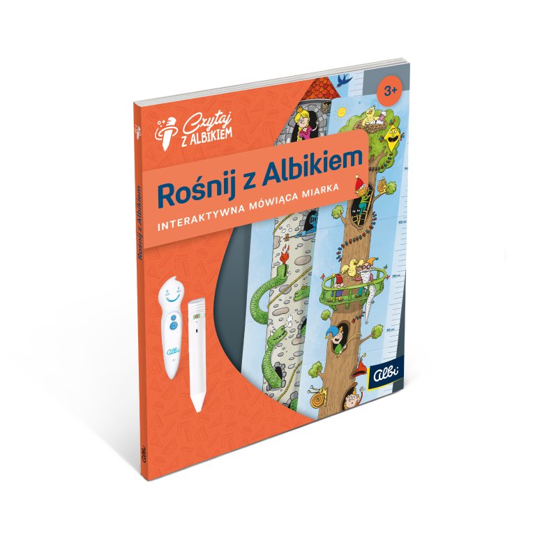                            Rośnij z Albikiem. Interaktywna miarka 3+                        
