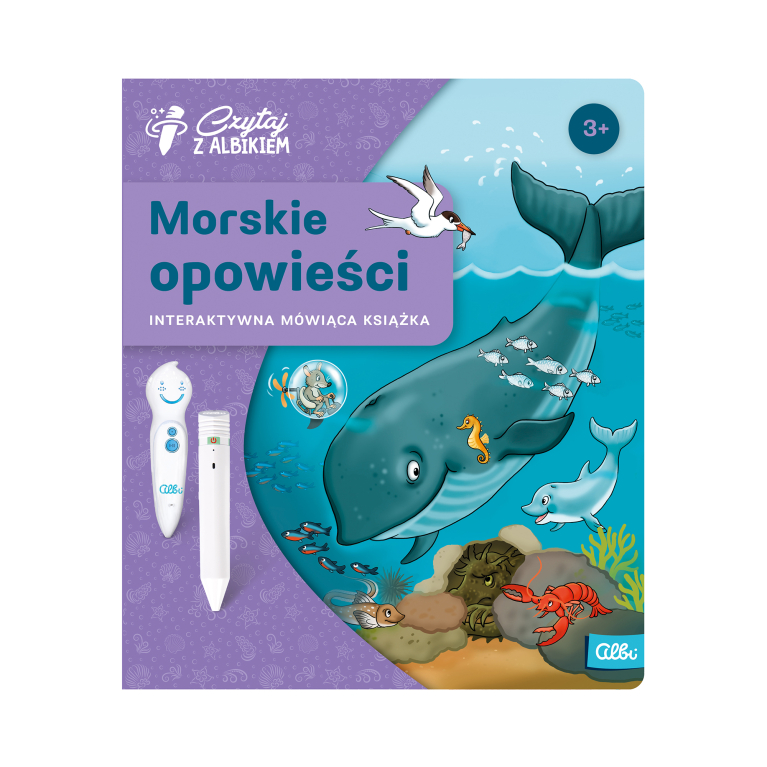                             Książka Morskie opowieści  3+                        