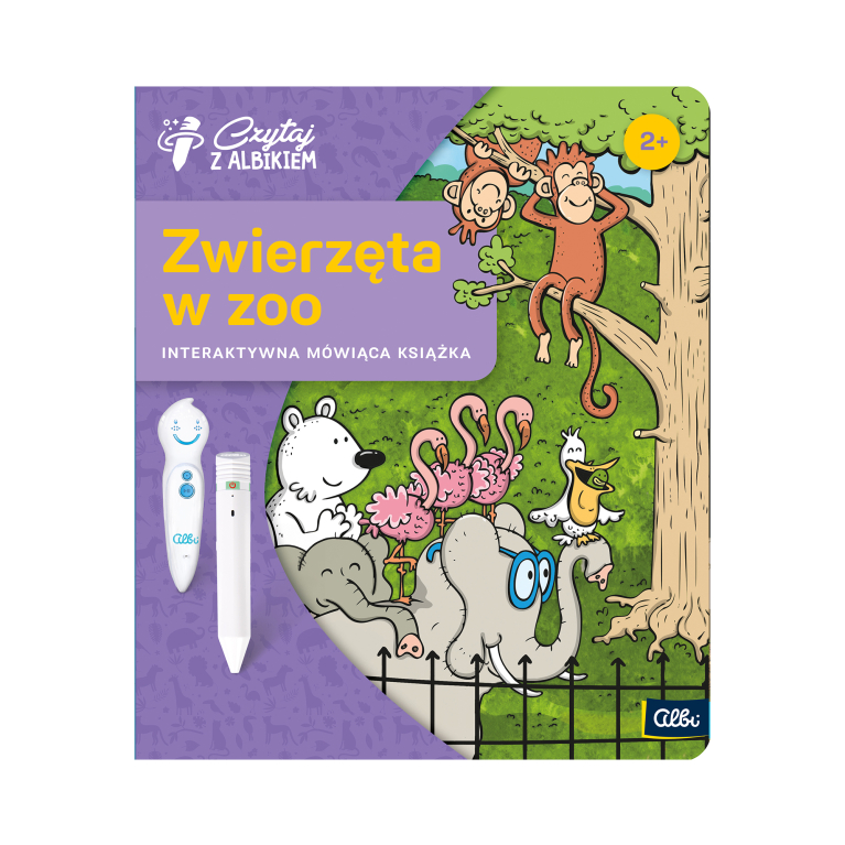                             Książka Zwierzęta w zoo  2+                        