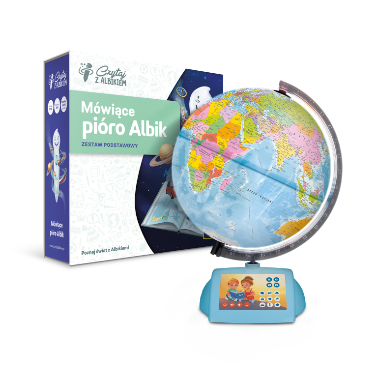 Globus + Mówiące pióro Albik wersja 1.0                    