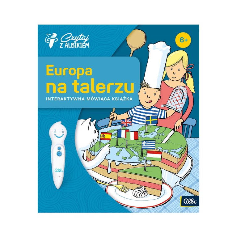                             Książka Europa na talerzu  6+                        