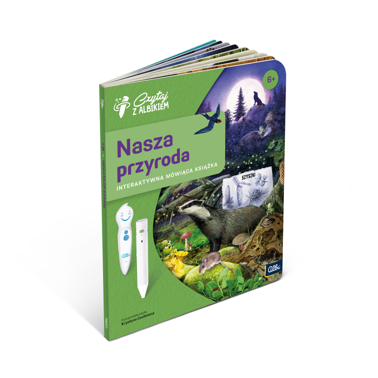                             Książka Nasza przyroda  6+                        