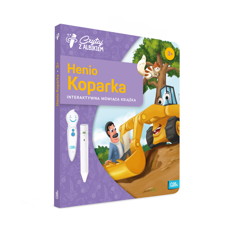 Książka Henio Koparka 3+                    