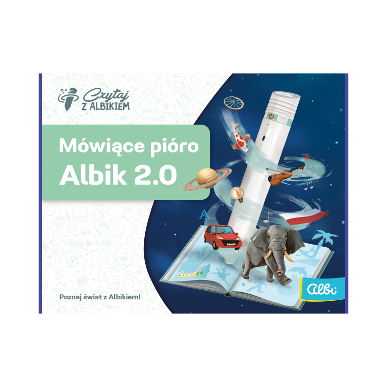                             Mówiące pióro Albik solo 2.0                        