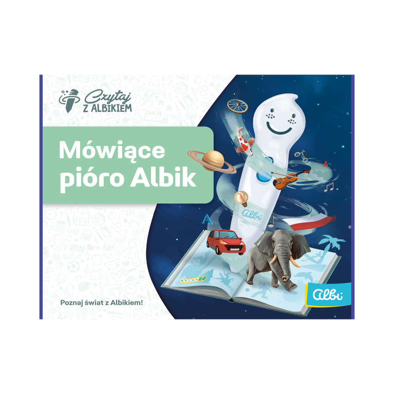                             Mówiące pióro Albik solo 1.0                        