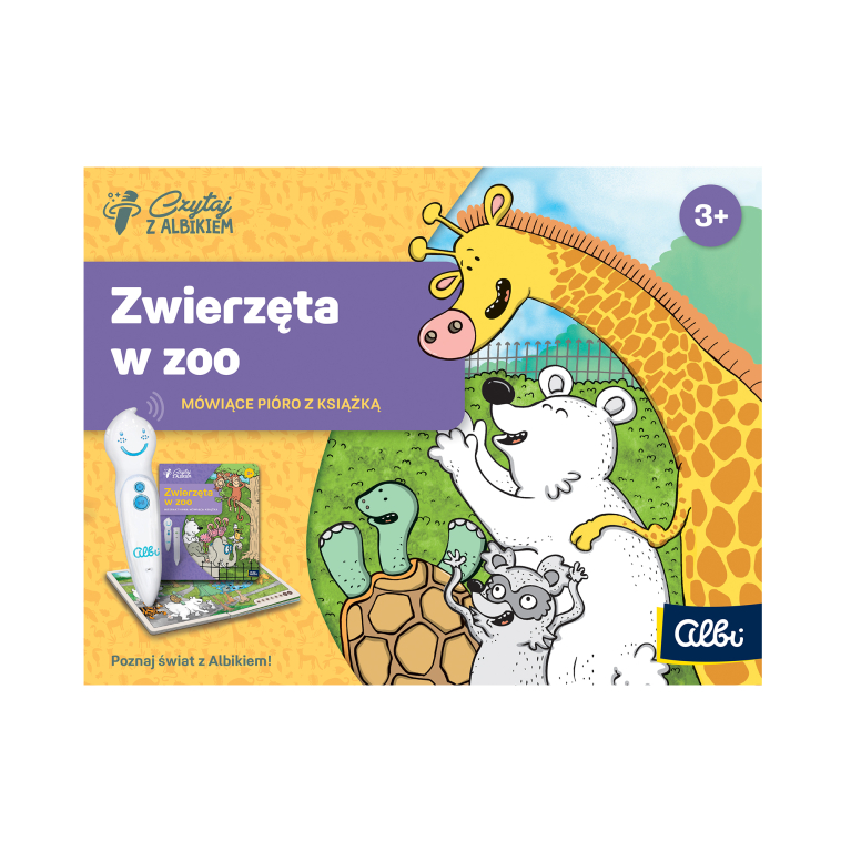                             Zestaw Zwierzęta w zoo 3+                        