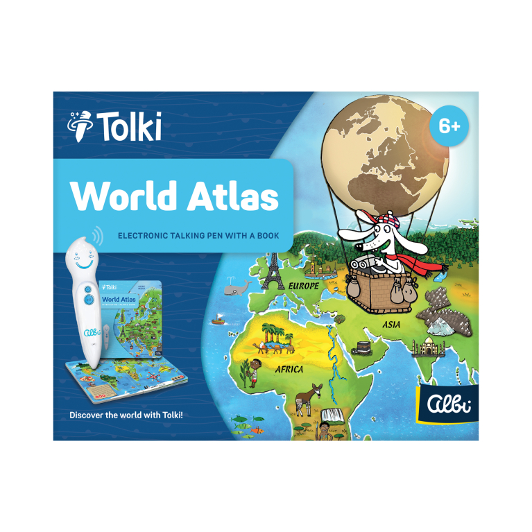                             Tolki Zestaw World Atlas EN                        