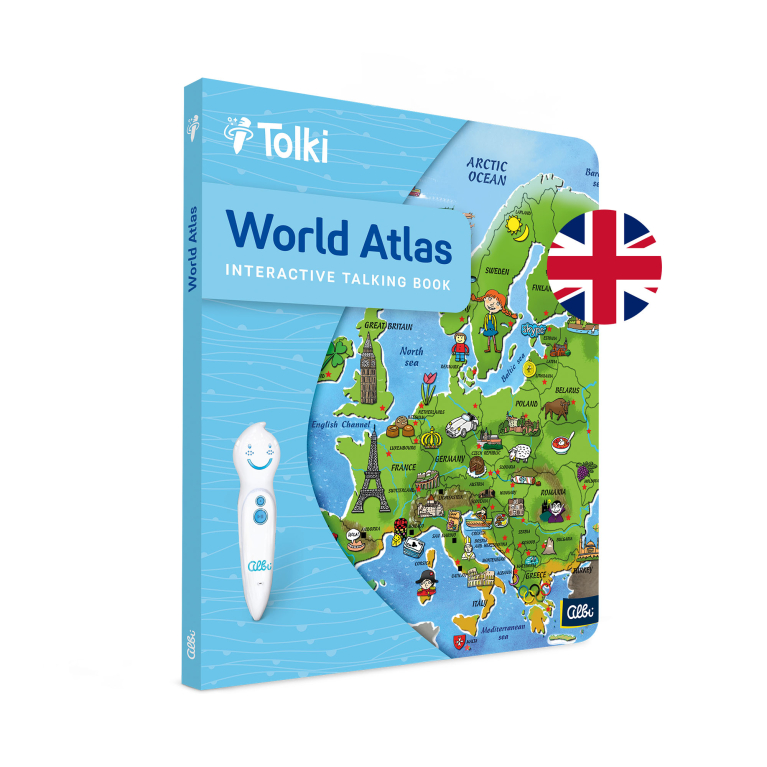                             Tolki Zestaw World Atlas EN                        