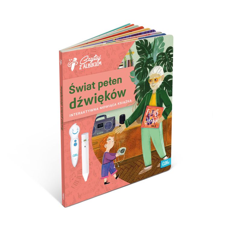                             Książka Świat pełen dźwięków 3+                        