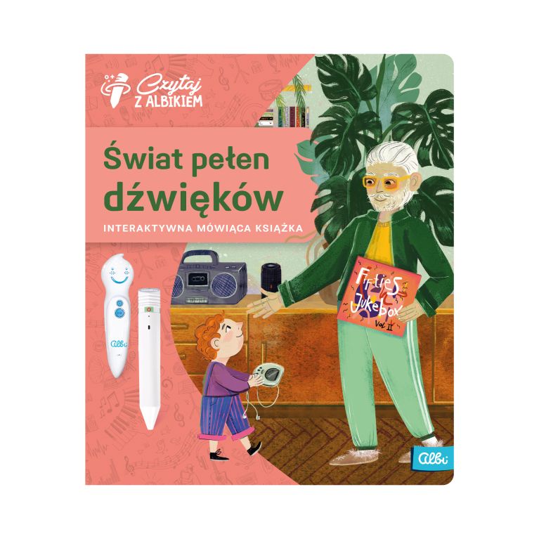                             Książka Świat pełen dźwięków 3+                        