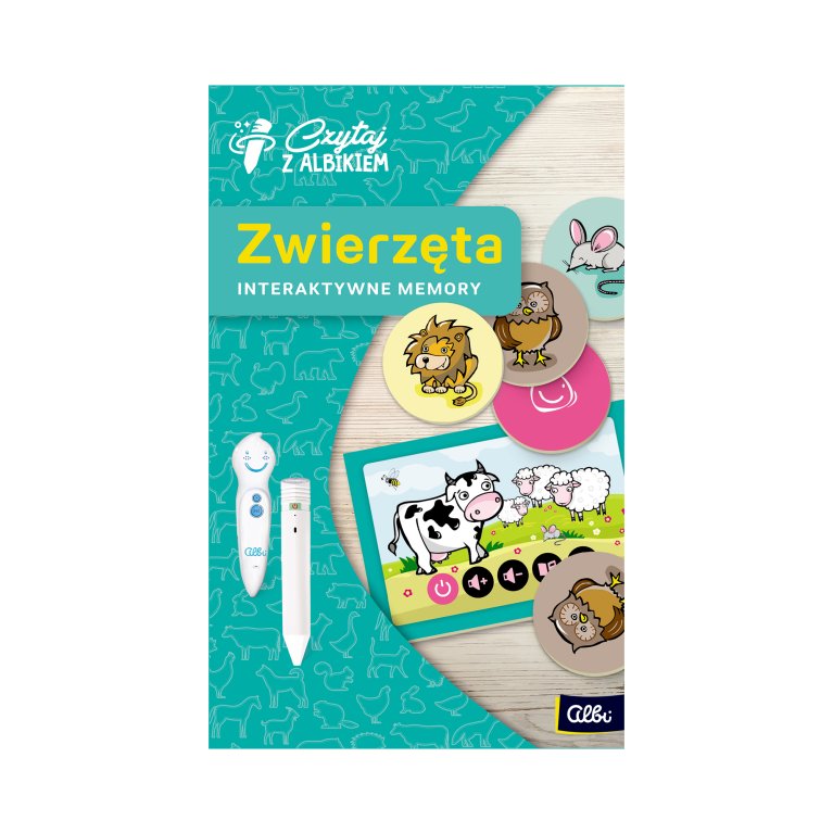                             Interaktywne memory - Zwierzęta 3+                        