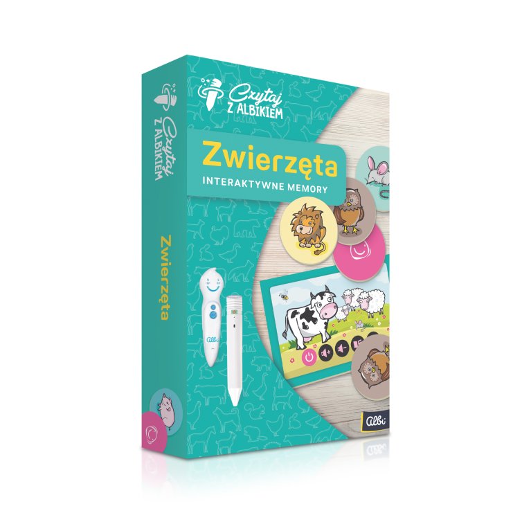 Interaktywne memory - Zwierzęta 3+                    