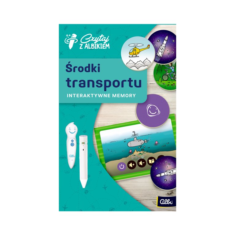                             Interaktywne memory - Środki transportu 3+                        