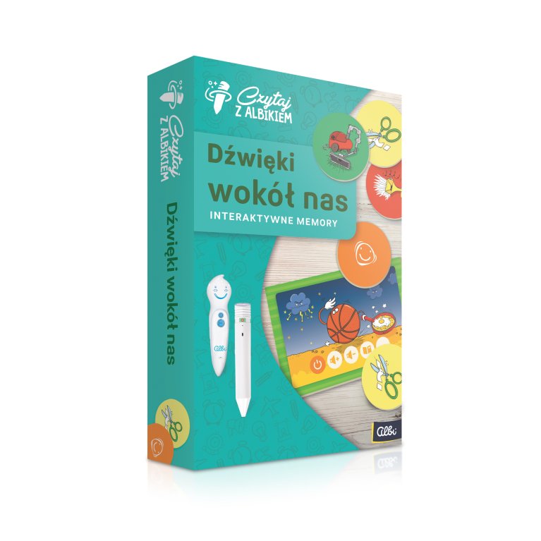 Interaktywne memory - Dźwięki wokół nas 3+                    