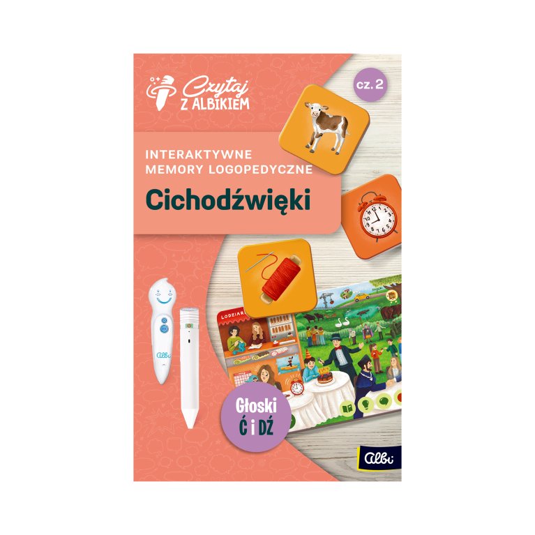                             Interaktywne memory logopedyczne – Cichodźwięki cz. 2                        