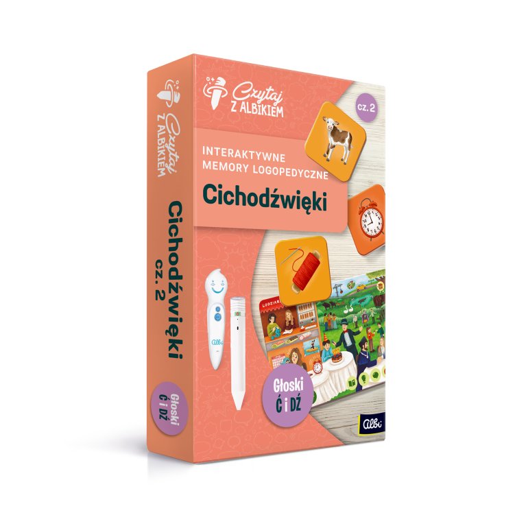 Interaktywne memory logopedyczne – Cichodźwięki cz. 2                    