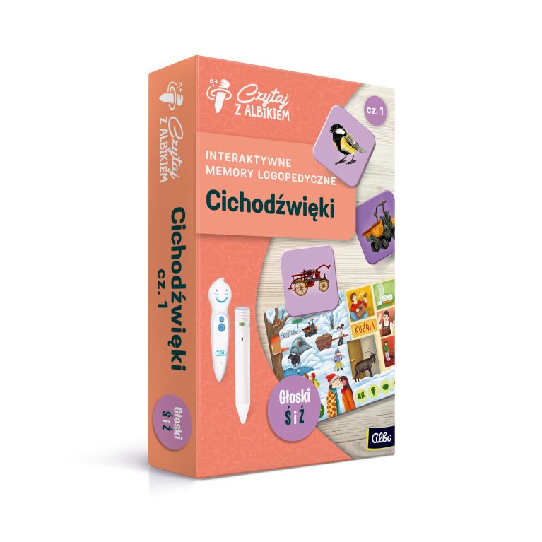 Interaktywne memory logopedyczne – Cichodźwięki cz. 1                    