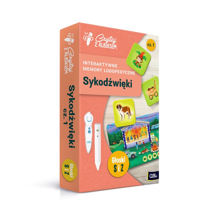 Interaktywne memory logopedyczne – Sykodźwięki cz. 1                    