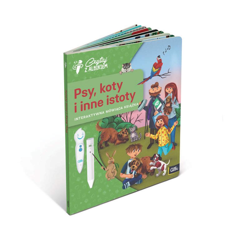                             Książka Psy, koty i inne istoty 6+                        