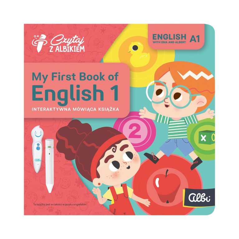                             Książka My First Book of English 1, 3+                        